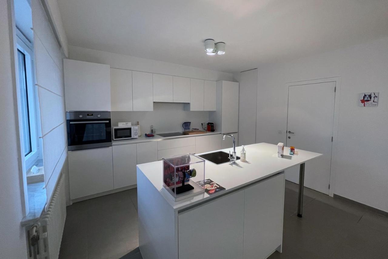 Apartment With Free Covered Parking - City Center Gent Exteriör bild